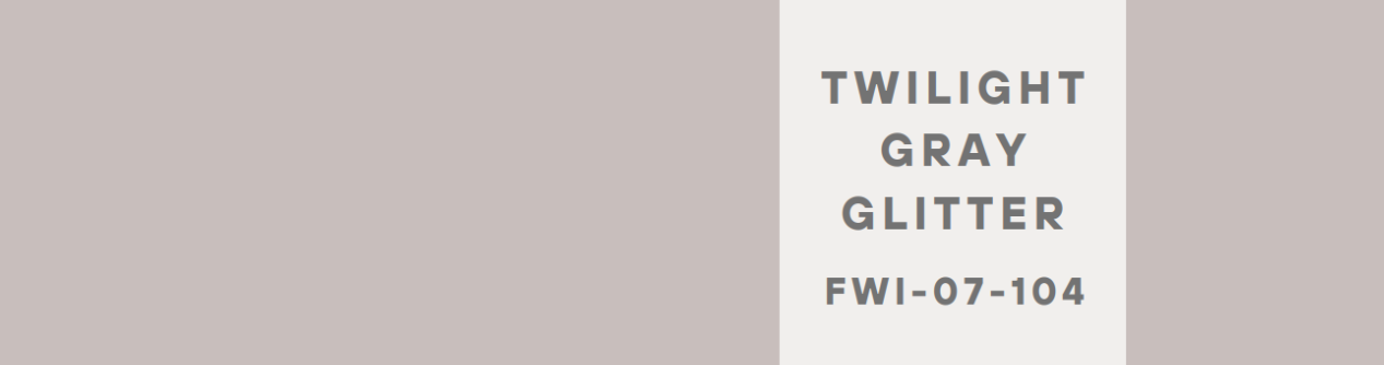 TWILIGHT GRAY GLITTER Lami Gloss Panel